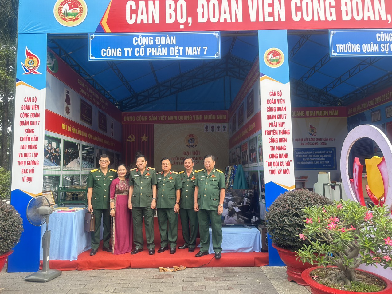Đại Hội Đại biểu Công đoàn Quân khu 7 lần IX 2023 -2028