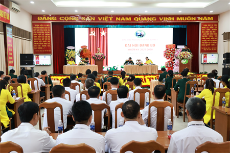 Đại hội Đảng bộ Công ty Dệt may 7 nhiệm kỳ 2025 – 2030 thành công tốt đẹp